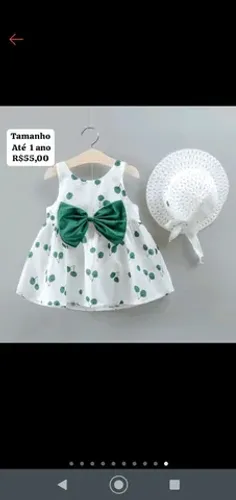 Lindos e maravilhosos vestido infantil conforto e qualidade
