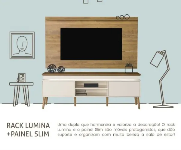 Promoção Rack + Painel 55'' - 31/10   
