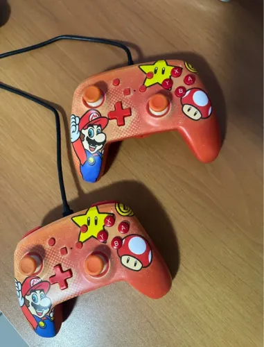 2 Controles Nintendo Switch Mario