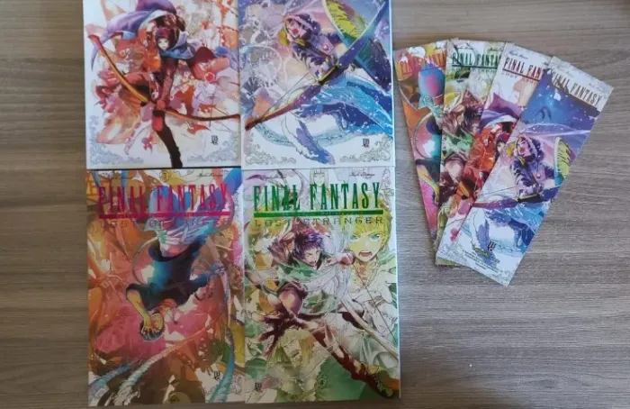 Mangás Final Fantasy Lost Stranger JBC - Volume 1-4 + brindes