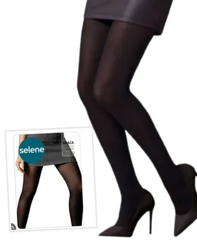 Meia calça fio 40 selene preta G ou EG