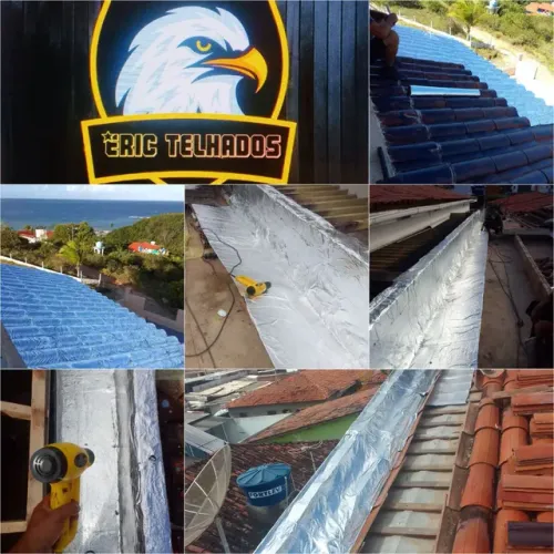 Eric SOS VEDAÇÃO  colocação de manta fria reforma de telhados 