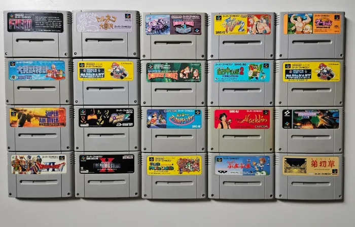 Jogos Super Famicom originais japonês Snes Nintendo