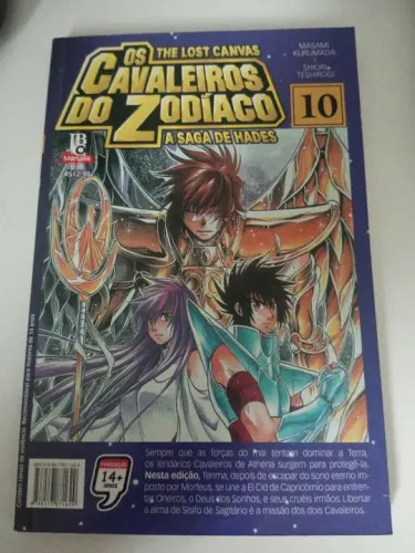Mangá Cavaleiros do Zodíaco - The Lost Canvas - Vol. 10 editora jbc