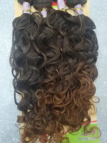 Cabelo Organico Anelado 55cm 230g #t1b/30
