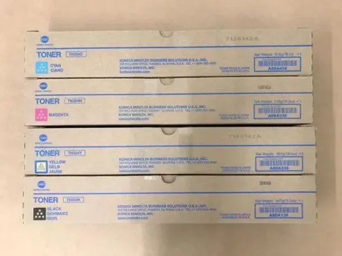 Kit Toners Minolta Original Tn-324 Bh C258 C308 C368 ?