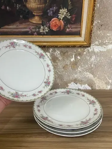 Pratos Rasos Porcelana Real | Donareliquias | Antiguidades