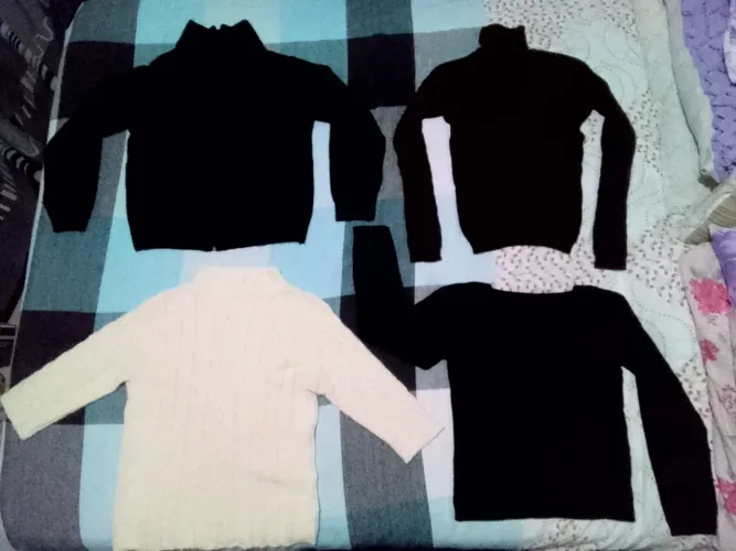 8 BLUSAS FEM. TAM.M MISTAS
