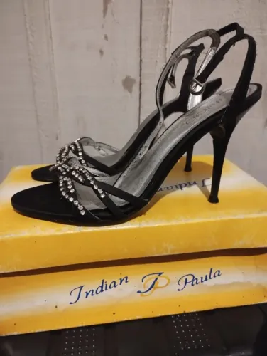 Sandália de Festa Preto