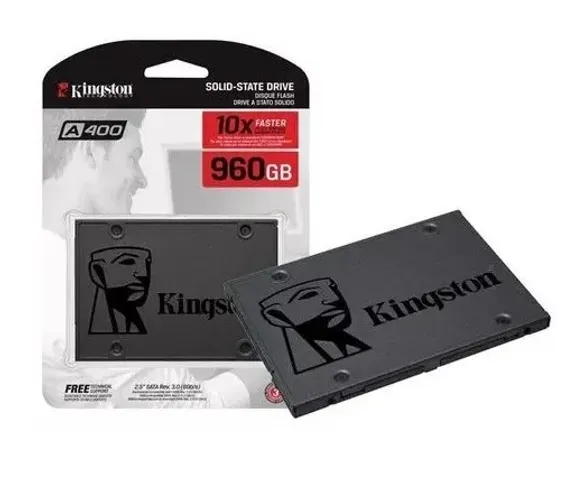 sem estoque Disco Sólido Interno Ssd Kingston SA400S37/960G Ssd 960gb com NF