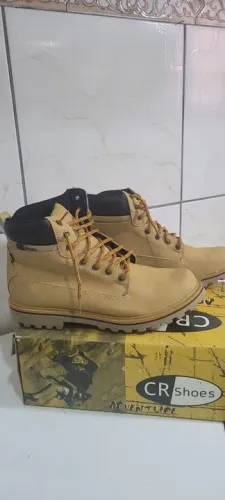 Botas Masculinas Marrom - CR Shoes