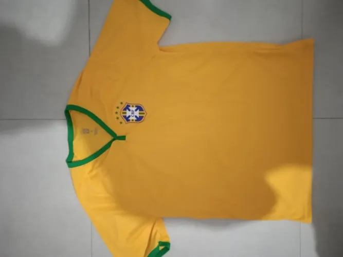 2 Camisas do Brasil - Verde / amarela