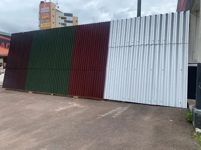 Telha ecológica 2,20x0,95 - 6 mm tetrapak (brasiplac)