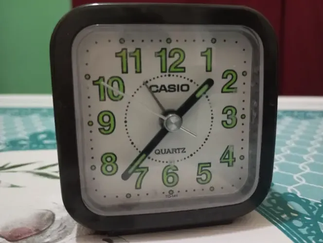 Relógio despertador Casio novo entregamos em Porto Alegre 