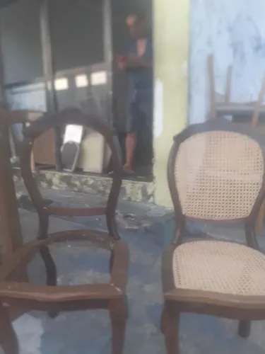 Cadeiras palinha, fibra sintético, e todo tipo de assento.