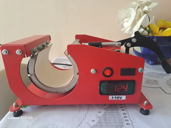 Prensa térmica para canecas - 110V