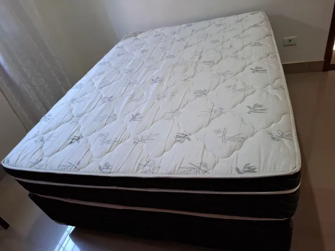 Imperdivel - Cama box casal ortobom 