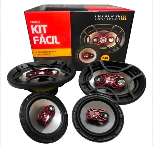 Kit Facil Bravox 240w RMS