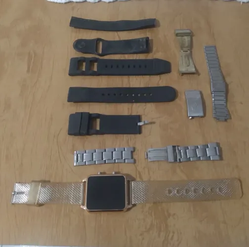 Pulseira para relogio, vários tipos e modelo