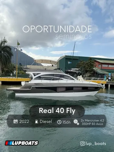 LANCHA REAL 40 LUXURY FLY - 2022 (PHANTOM, CORAL, NX BOATS, VENTURA, FOCKER)