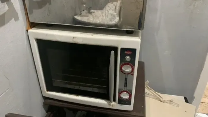 forno elétrico cor branco 110 v laia