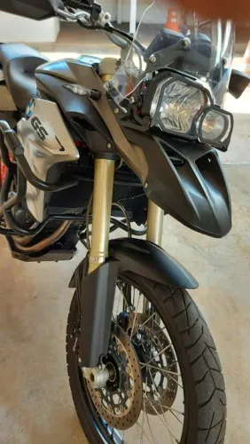 BMW GS 800 2017 Cinza/Quadro Vermelho | 39.000 km | Ribeirão Preto SP