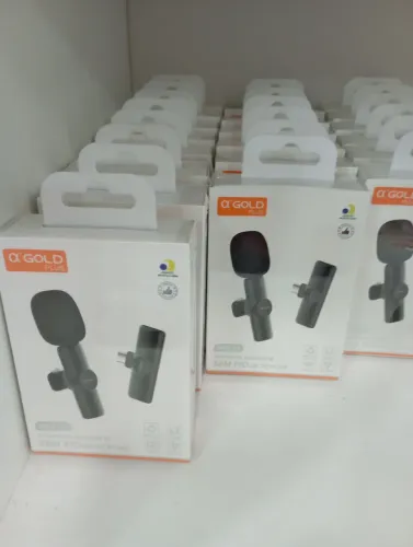 Microfone Lapela Sem Fio ? Gold Plus