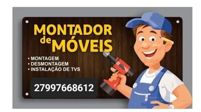Montagem de móveis e reparos