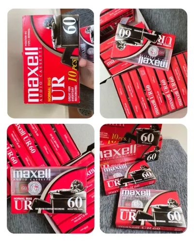Maxell UR 60 - Fitas Cassete - unidade
