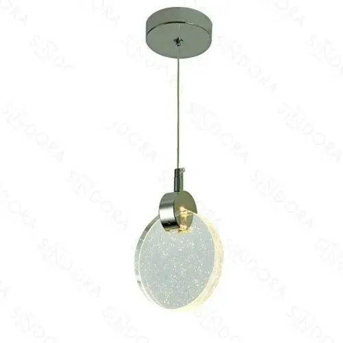 Promoção ! Luminária Pendente Cristal Led Circular