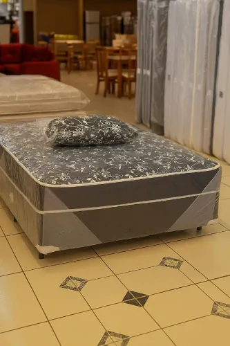Promoção de cama box casal preta Entrega