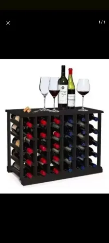 Adega de vinhos para 30 garrafas (6 unidades)