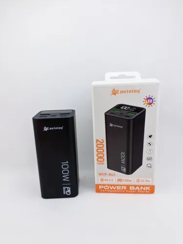 Power Bank 20000 mAh 100W PD Turbo PEINING
