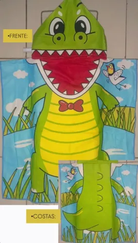 TOALHAS INFANTIL DIVERTIDA