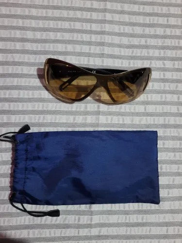 óculos de sol anos 2000 tipo máscara Ralph Lauren