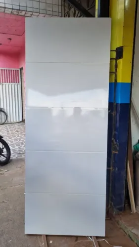 Porta branco laca em 100% mdf