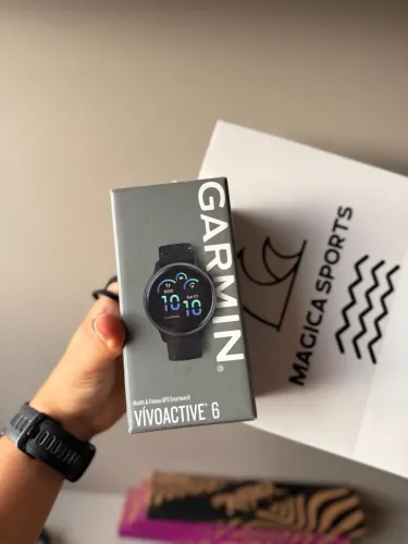 Garmin Vivoactive 6 Preto - Novo