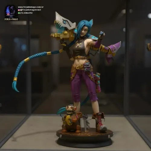 Figure Jinx Arcane League of Legends LoL