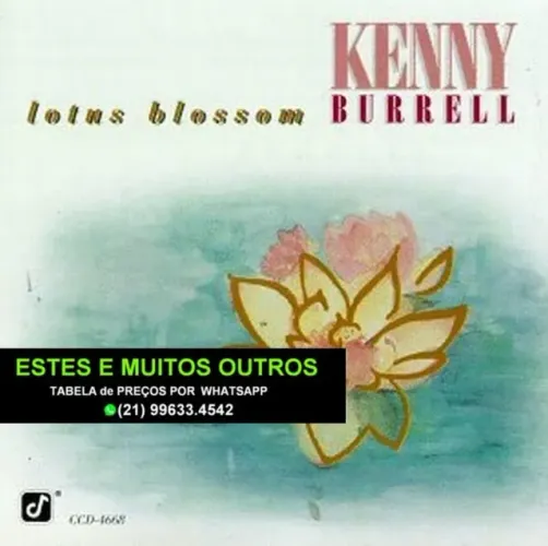 4 Cds do guitarrista de jazz Kenny Burrel 