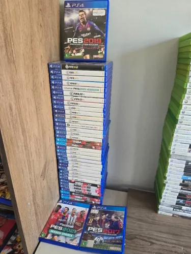 Fifa PES Efootball PES 2021 Jogos Futebol Playstation 4 Ps4 Venda e Troca