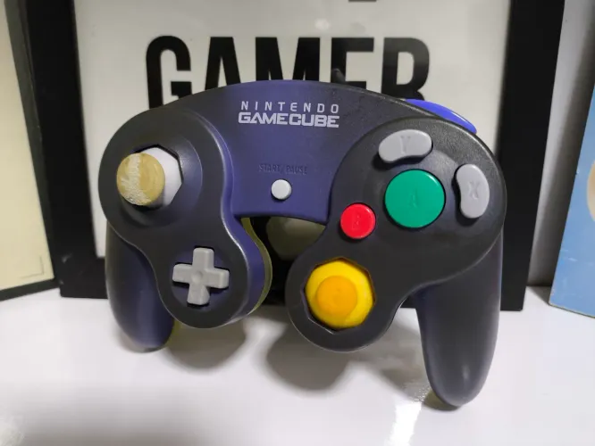 Controle Nintendo GameCube Índico Clear 