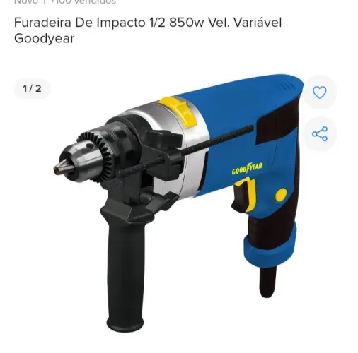 Furadeira Goodyear com martelete gds30085 850w 110v