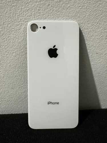 Tampa traseira iPhone 8 Branco - Furo Maior