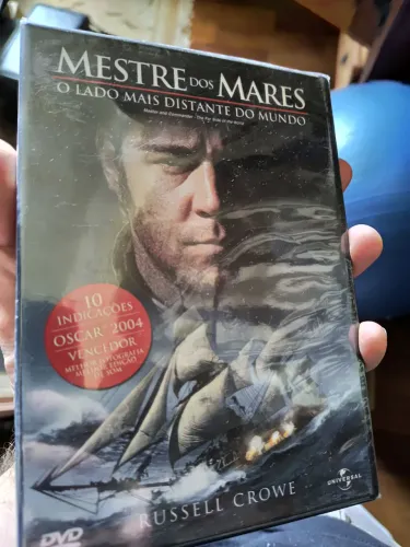 Dvd mestre dos mares (lacrado)