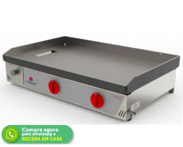 Chapa de Lanches 80CM Progas a Gás