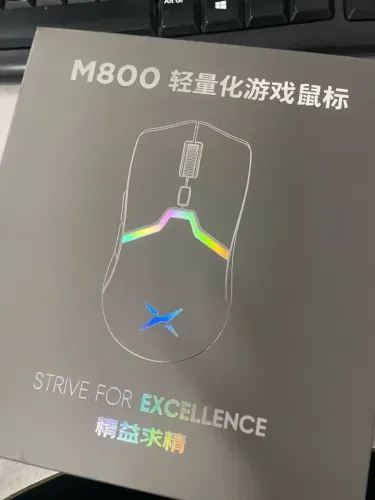 Mouse Gamer Delux M800 Wireless  Iluminação RGB Confortável e Ergonômico.