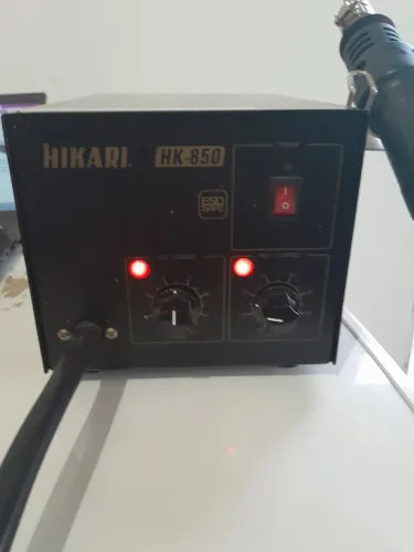 Estação de Retrabalho em SMD Analógica Hikari HK-850, 110V ***Semi-novo***