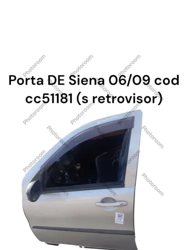 Porta DE Siena 06/09 Completa (s/ retrovisor)