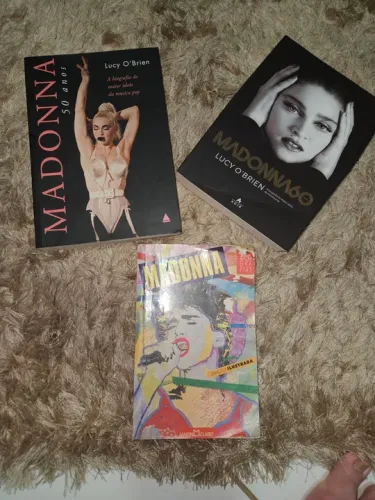 Livros Madonna - 3 volumes
