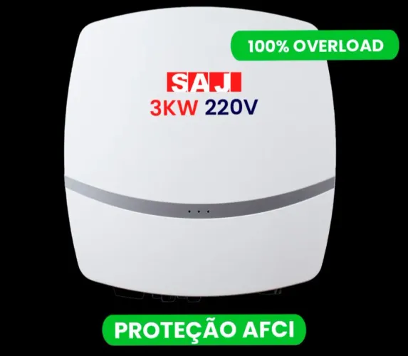 Inversor Solar SAJ On-Grid 220v Pra Placa Solar.